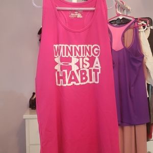 Under Armour Pink Tank-Top